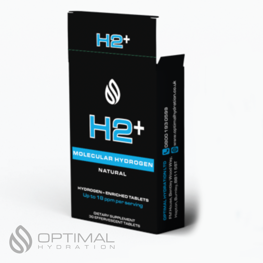 OH-H2+ Molecular Hydrogen Tablets - Natural