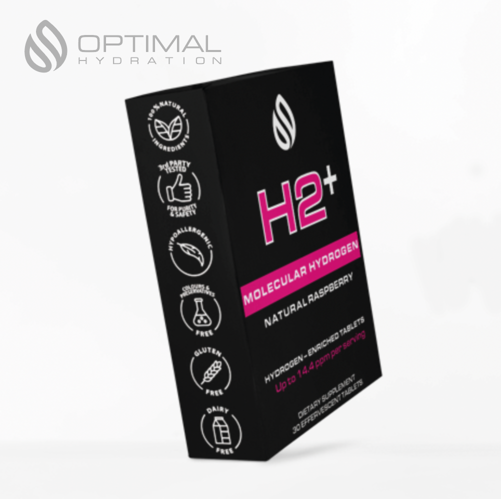 OH-H2+ Molecular Hydrogen Tablets - Natural Raspberry